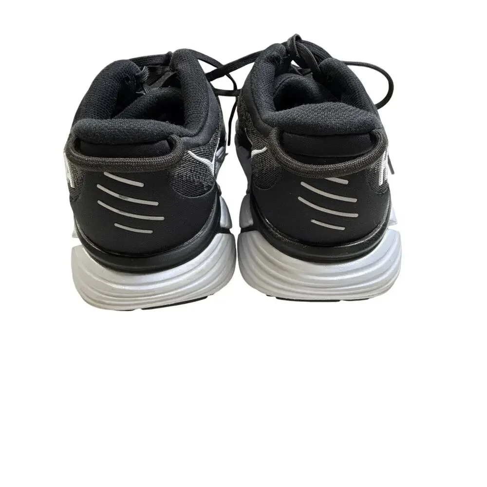 Hoka One One Gaviota 4 Mens Shoes‎ Size 9D Black White Training Running 1123198